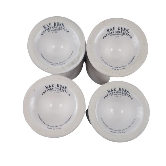 Rae Dunn Peep Egg Cups Easter Decor LL Set Of 4 Artisan Collection By Magenta - Picture 6 of 6